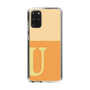 スリムプロテクションケース［ オリジナル - initial two tone - U orange ］