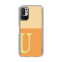 スリムプロテクションケース［ オリジナル - initial two tone - U orange ］