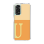 スリムプロテクションケース［ オリジナル - initial two tone - U orange ］