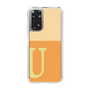 スリムプロテクションケース［ オリジナル - initial two tone - U orange ］