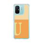 スリムプロテクションケース［ オリジナル - initial two tone - U orange ］