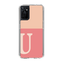 スリムプロテクションケース［ オリジナル - initial two tone - U pink ］