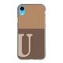 スリムプロテクションケース［ オリジナル - initial two tone - U brown ］