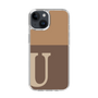 スリムプロテクションケース［ オリジナル - initial two tone - U brown ］