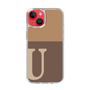 スリムプロテクションケース［ オリジナル - initial two tone - U brown ］