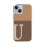 スリムプロテクションケース［ オリジナル - initial two tone - U brown ］