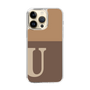 スリムプロテクションケース［ オリジナル - initial two tone - U brown ］