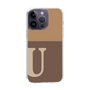 スリムプロテクションケース［ オリジナル - initial two tone - U brown ］
