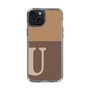 スリムプロテクションケース［ オリジナル - initial two tone - U brown ］