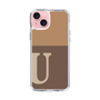 スリムプロテクションケース［ オリジナル - initial two tone - U brown ］