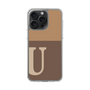 スリムプロテクションケース［ オリジナル - initial two tone - U brown ］
