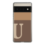 スリムプロテクションケース［ オリジナル - initial two tone - U brown ］