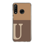 スリムプロテクションケース［ オリジナル - initial two tone - U brown ］