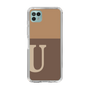 スリムプロテクションケース［ オリジナル - initial two tone - U brown ］