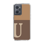 スリムプロテクションケース［ オリジナル - initial two tone - U brown ］