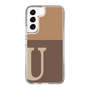 スリムプロテクションケース［ オリジナル - initial two tone - U brown ］