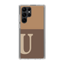 スリムプロテクションケース［ オリジナル - initial two tone - U brown ］