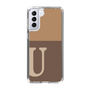 スリムプロテクションケース［ オリジナル - initial two tone - U brown ］