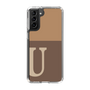 スリムプロテクションケース［ オリジナル - initial two tone - U brown ］