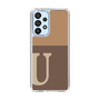 スリムプロテクションケース［ オリジナル - initial two tone - U brown ］