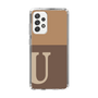 スリムプロテクションケース［ オリジナル - initial two tone - U brown ］