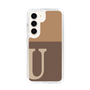 スリムプロテクションケース［ オリジナル - initial two tone - U brown ］
