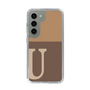 スリムプロテクションケース［ オリジナル - initial two tone - U brown ］