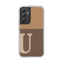 スリムプロテクションケース［ オリジナル - initial two tone - U brown ］