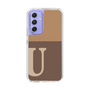 スリムプロテクションケース［ オリジナル - initial two tone - U brown ］