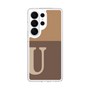 スリムプロテクションケース［ オリジナル - initial two tone - U brown ］