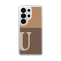 スリムプロテクションケース［ オリジナル - initial two tone - U brown ］