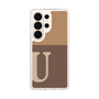 スリムプロテクションケース［ オリジナル - initial two tone - U brown ］