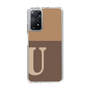 スリムプロテクションケース［ オリジナル - initial two tone - U brown ］