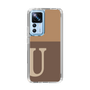 スリムプロテクションケース［ オリジナル - initial two tone - U brown ］