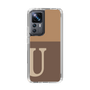 スリムプロテクションケース［ オリジナル - initial two tone - U brown ］