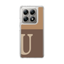 スリムプロテクションケース［ オリジナル - initial two tone - U brown ］