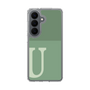 スリムプロテクションケース［ オリジナル - initial two tone - U green ］