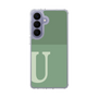 スリムプロテクションケース［ オリジナル - initial two tone - U green ］