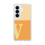 スリムプロテクションケース［ オリジナル - initial two tone - V orange ］