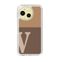 スリムプロテクションケース［ オリジナル - initial two tone - V brown ］
