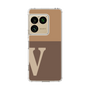 スリムプロテクションケース［ オリジナル - initial two tone - V brown ］