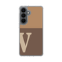 スリムプロテクションケース［ オリジナル - initial two tone - V brown ］