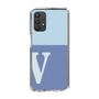 スリムプロテクションケース［ オリジナル - initial two tone - V blue ］