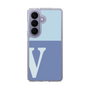 スリムプロテクションケース［ オリジナル - initial two tone - V blue ］