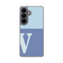 スリムプロテクションケース［ オリジナル - initial two tone - V blue ］