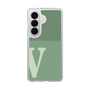 スリムプロテクションケース［ オリジナル - initial two tone - V green ］