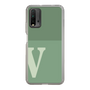 スリムプロテクションケース［ オリジナル - initial two tone - V green ］
