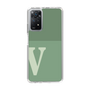 スリムプロテクションケース［ オリジナル - initial two tone - V green ］