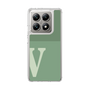 スリムプロテクションケース［ オリジナル - initial two tone - V green ］
