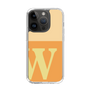 スリムプロテクションケース［ オリジナル - initial two tone - W orange ］